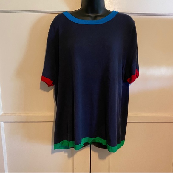 Linea by Louis Dell’Olio Color Block Sweater Set - Picture 6 of 12